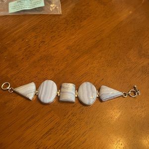 Blue Lace Agate Bracelet